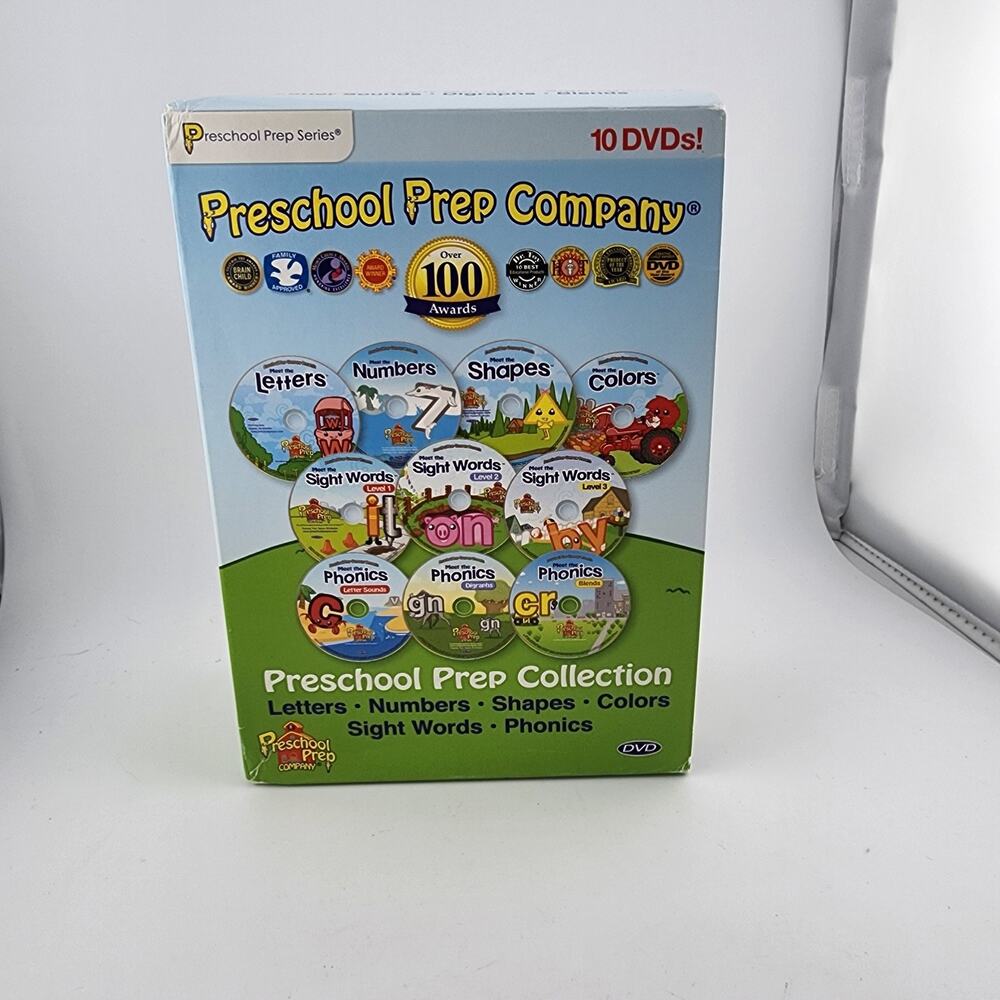 Preschool Prep Company - Collection (10 DVDs, 2013).